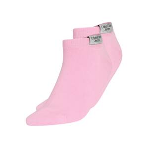 Calvin Klein Underwear Ponožky  růžová / stříbrně šedá