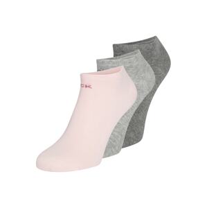 Calvin Klein Underwear Ponožky  růžová / šedý melír / tmavě šedá