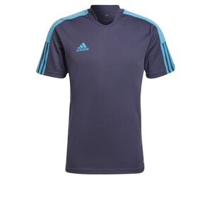 ADIDAS PERFORMANCE Funkční tričko 'Tiro'  marine modrá / nebeská modř