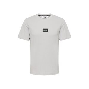 Calvin Klein Tričko  světle šedá / černá / bílá