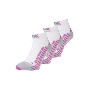 X-SOCKS Sportovní ponožky  bílá / pink / šedý melír
