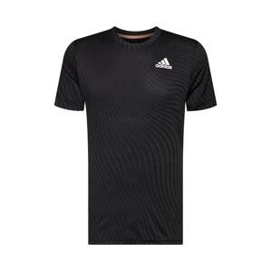 ADIDAS PERFORMANCE Funkční tričko 'Freelift'  černá / bílá