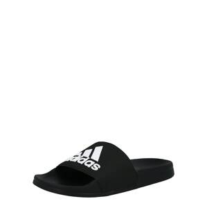 ADIDAS SPORTSWEAR Plážová/koupací obuv 'Adilette' černá / bílá