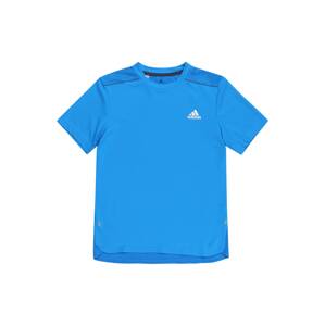 ADIDAS PERFORMANCE Funkční tričko 'Designed for Sport'  modrá / bílá