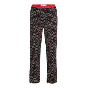 Calvin Klein Underwear Pyžamové kalhoty červená / černá / bílá