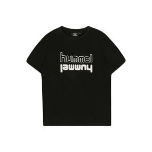 Hummel Funkční tričko  černá / bílá