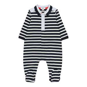 BOSS Kidswear Pyžamo  marine modrá / bílá / pastelová modrá