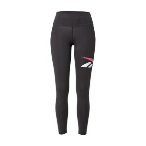 Reebok Sport Sportovní kalhoty 'Vector'  světle růžová / černá / bílá