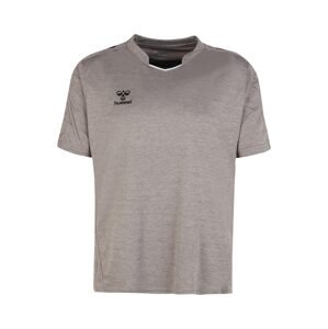 Hummel Funkční tričko  šedý melír / černá / bílá