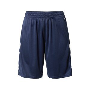 Hummel Sportovní kalhoty  marine modrá / bílá