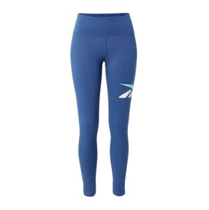 Reebok Sport Sportovní kalhoty 'Vector'  modrá / aqua modrá / bílá