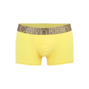 Calvin Klein Underwear Boxerky  žlutá / hnědá