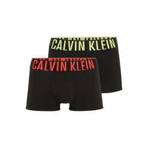 Calvin Klein Underwear Boxerky  černá / světle červená / žlutá