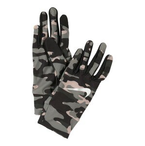 NIKE Accessoires Sportovní rukavice  béžová / olivová / černá