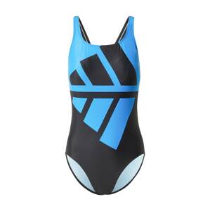 ADIDAS PERFORMANCE Sportovní plavky  černá / modrá
