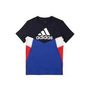 ADIDAS PERFORMANCE Funkční tričko  černá / bílá / červená / modrá