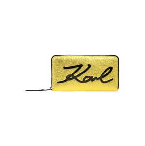 Karl Lagerfeld Peněženka  žlutá / stříbrná / černá