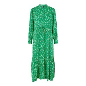 Y.A.S Košilové šaty 'Malikka'  zelená / tmavě fialová / pastelová fialová / pastelově zelená