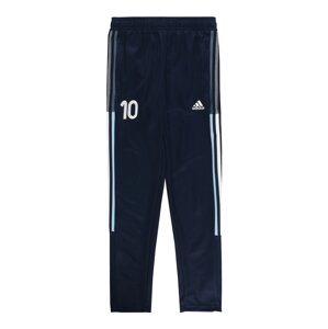 ADIDAS PERFORMANCE Sportovní kalhoty 'Messi Tiro''  námořnická modř / bílá / světlemodrá