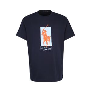 Polo Ralph Lauren Big & Tall Tričko  námořnická modř / světlemodrá / oranžová / bílá