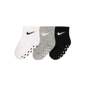 Nike Sportswear Ponožky  černá / bílá / šedý melír