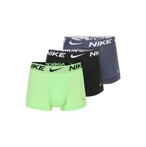 NIKE Sportovní spodní prádlo  svítivě zelená / černá / bílá / chladná modrá