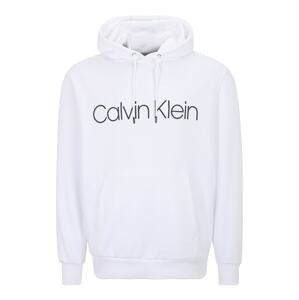 Calvin Klein Big & Tall Mikina  bílá / černá