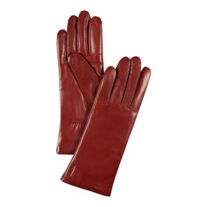 Hestra Prstové rukavice 'Elisabeth'  tmavě červená