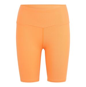 Hey Honey Sportovní kalhoty jasně oranžová / bílá