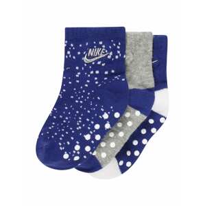 Nike Sportswear Ponožky  královská modrá / šedá / bílá