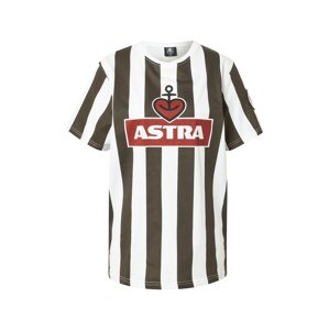 FC St. Pauli Tričko 'Astra'  burgundská červeň / černá / bílá