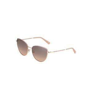 Calvin Klein Jeans Sluneční brýle 'CKJ21218S'  růžově zlatá / tmavě hnědá