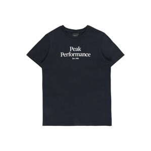 PEAK PERFORMANCE Funkční tričko  tmavě modrá / bílá