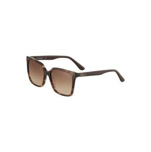 Karl Lagerfeld Sluneční brýle 'KL6014S'  hnědá / světle hnědá
