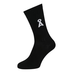 ARMEDANGELS Ponožky 'Saamu'  černá / bílá