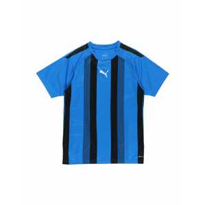 PUMA Funkční tričko 'Team Liga'  modrá / černá / bílá / šedá