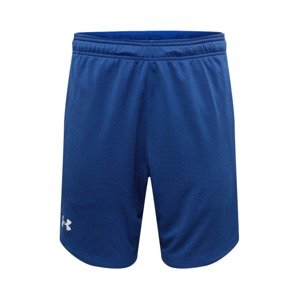 UNDER ARMOUR Sportovní kalhoty  bílá / tmavě modrá