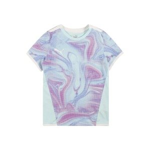 PUMA Funkční tričko  bílá / světlemodrá / fialová