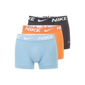 NIKE Sportovní spodní prádlo  světlemodrá / černá / bílá / oranžová