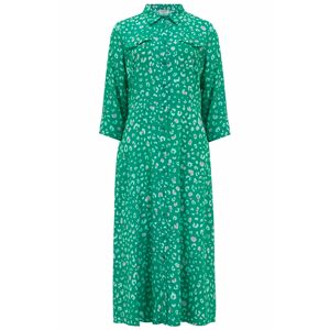 Sugarhill Brighton Košilové šaty ' PAOLA'  zelená / mix barev