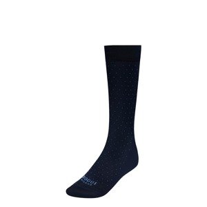 Boggi Milano Ponožky 'Pinpoint'  námořnická modř / světlemodrá