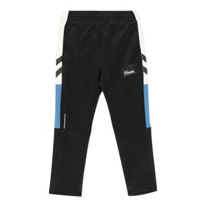 Hummel Sportovní kalhoty  černá / bílá / modrá / marine modrá