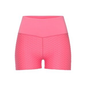 BENCH Sportovní kalhoty  světle růžová / černá / bílá