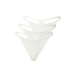 Gilly Hicks Tanga 'CHENILLE'  offwhite