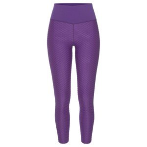 LASCANA ACTIVE Sportovní kalhoty fialová / bílá