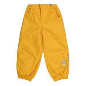 FINKID Funkční kalhoty 'PIKSA'  zlatě žlutá / stříbrně šedá