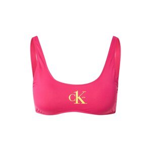 Calvin Klein Swimwear Horní díl plavek žlutá / pink
