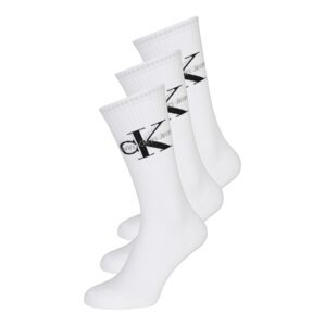 Calvin Klein Underwear Ponožky  černá / bílá