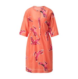 LANIUS Košilové šaty  oranžová / pink / bílá
