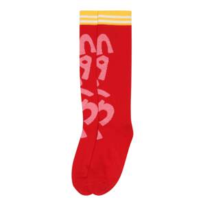 Marni Ponožky žlutá / červená / pastelově červená / bílá